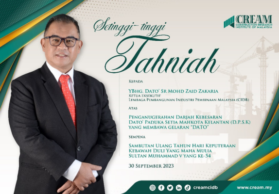 Setinggi-tinggi tahniah!